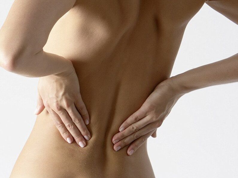 Why do the back pain occur in the lower back