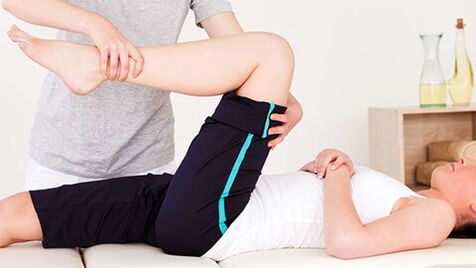 Training therapy for the treatment of osteoarthritis of the joint