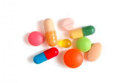 Tablets for the treatment of pain in the fingers joints